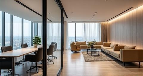 Boutique office space interior